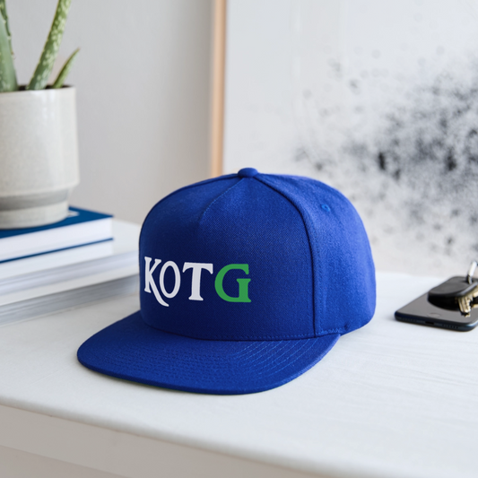 KOTG - Snapback Baseball Cap - Limited Edition - royal blue