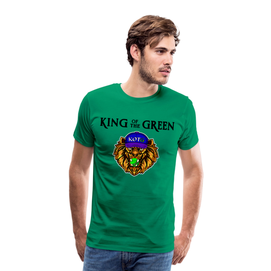 KOTG - Men's Premium T-Shirt - Black - kelly green