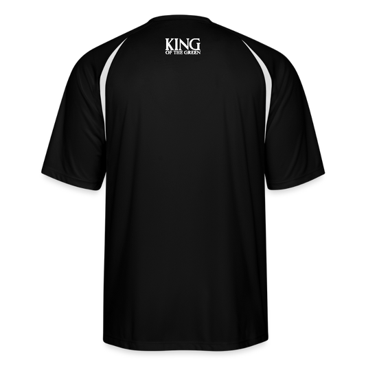 KOTG - Men’s Cooling Performance Color Blocked Jersey - black/white