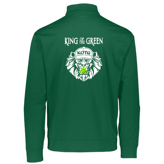 KOTG - Augusta Sportswear Adult Medalist 2.0 Pullover - dark green/white
