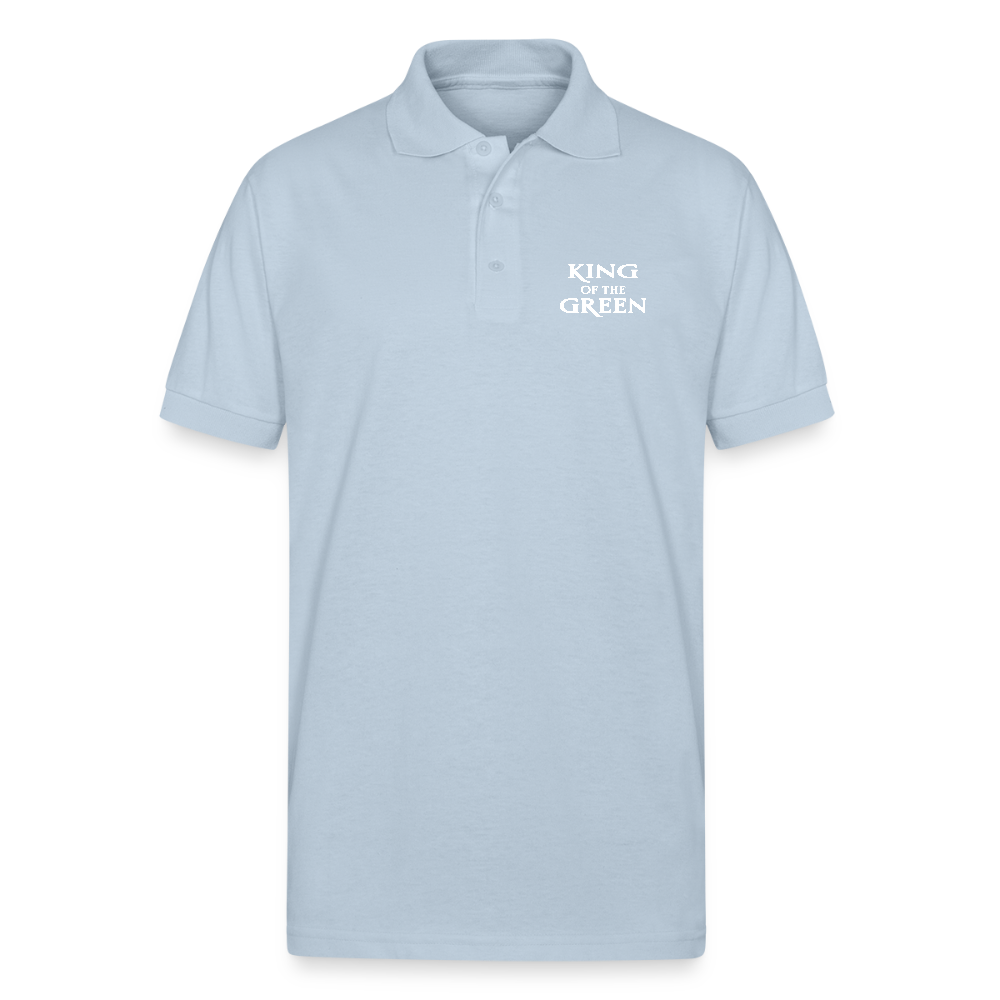 King of the Green - Jersey Polo - light blue