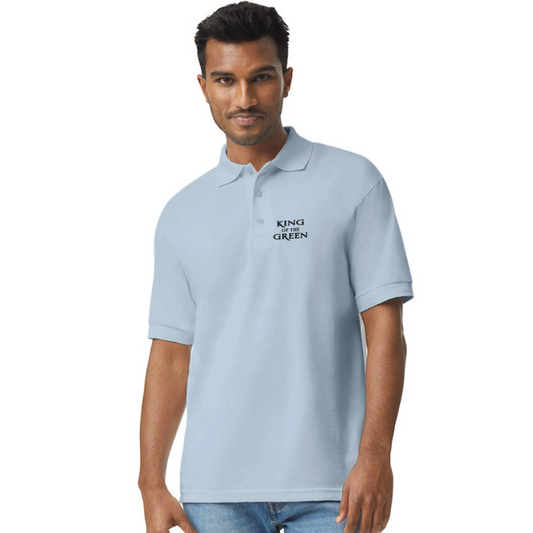 King of the Green - Jersey Polo - light blue