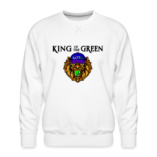 KOTG - Men’s Premium Sweatshirt - Black - white