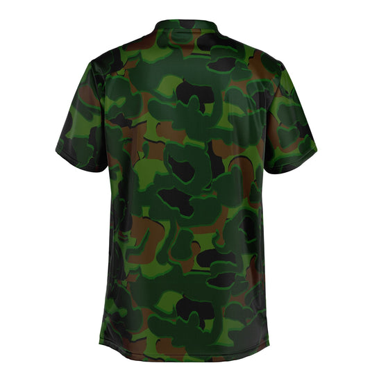 Camo - Blade Collar Polo Shirt (Greens)