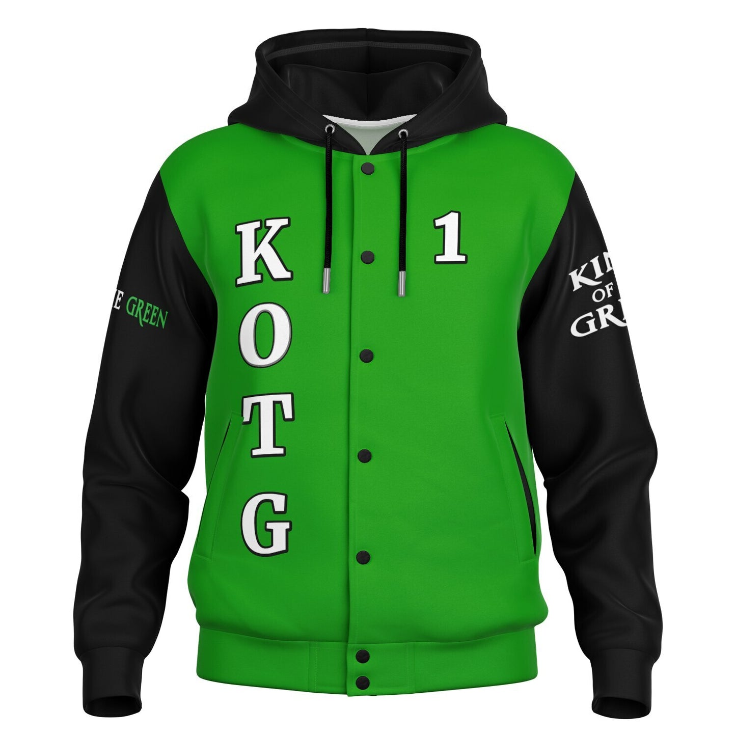 KOTG - Heavyweight Hooded Baseball Jacket