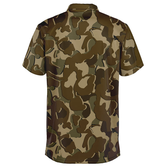 Camo - Polo Shirt - (Brown)