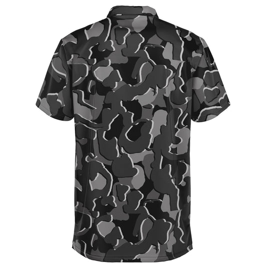 Camo - Polo Shirt - (BlackGray)