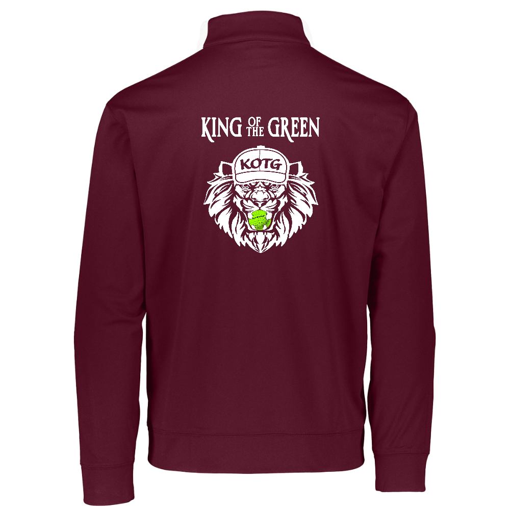 KOTG - Augusta Sportswear Adult Medalist 2.0 Pullover - maroon/white