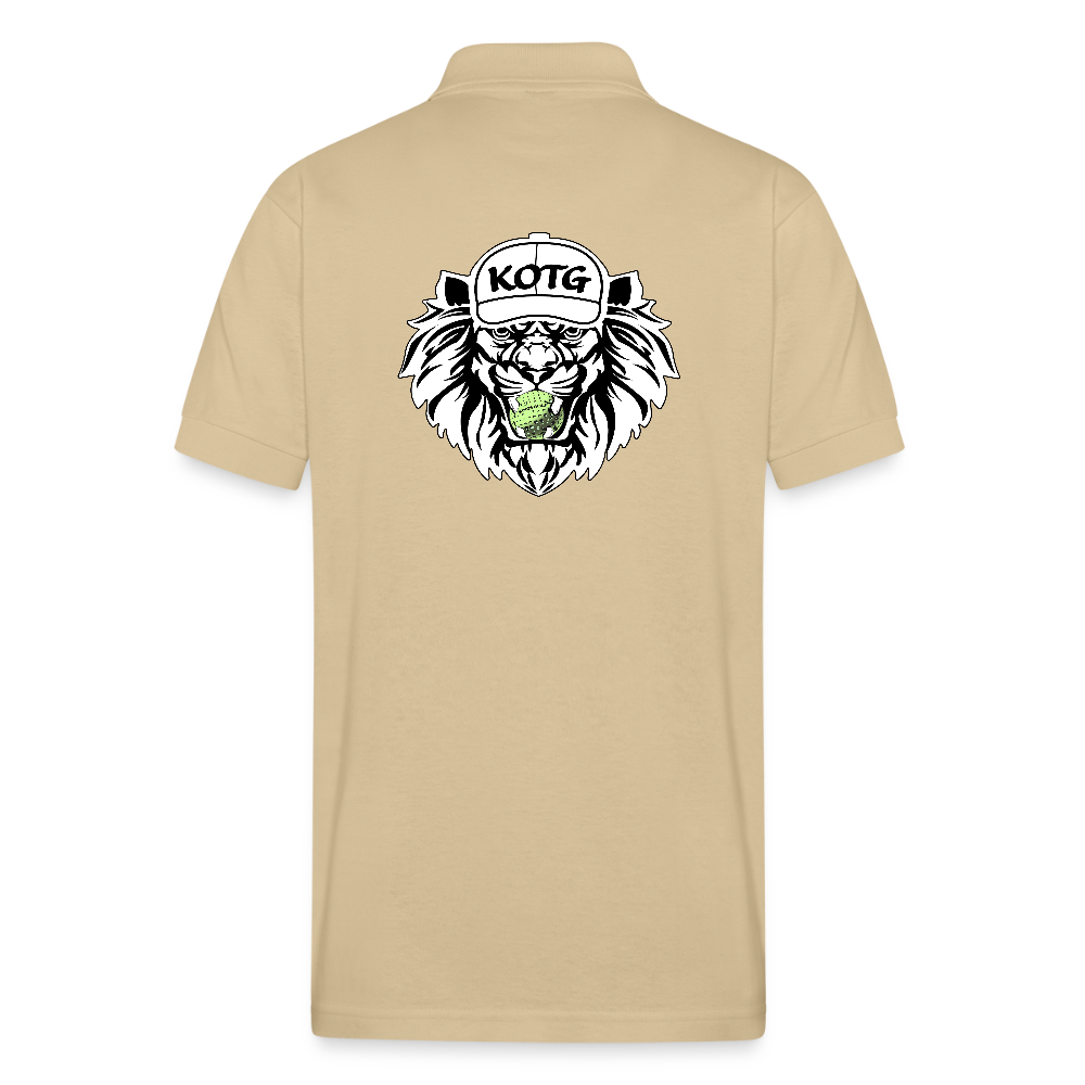 King of the Green - Jersey Polo - Limited Edition - Sand