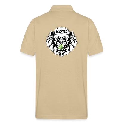 King of the Green - Jersey Polo - Limited Edition - Sand