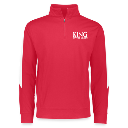 KOTG - Augusta Sportswear Adult Medalist 2.0 Pullover - red/white