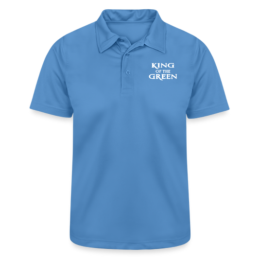 KING of the Green - Men's Command Snag Protection Polo - light blue