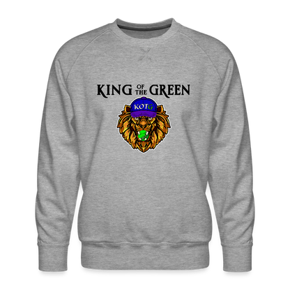 KOTG - Men’s Premium Sweatshirt - Black - heather grey