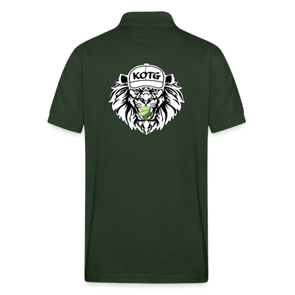 King of the Green - Jersey Polo - Limited Edition - forest green