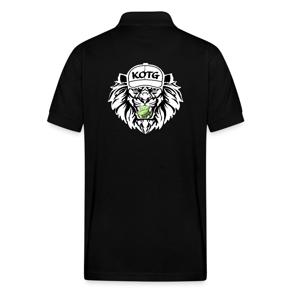King of the Green - Jersey Polo - Limited Edition - black