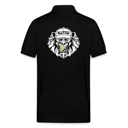 King of the Green - Jersey Polo - Limited Edition - black