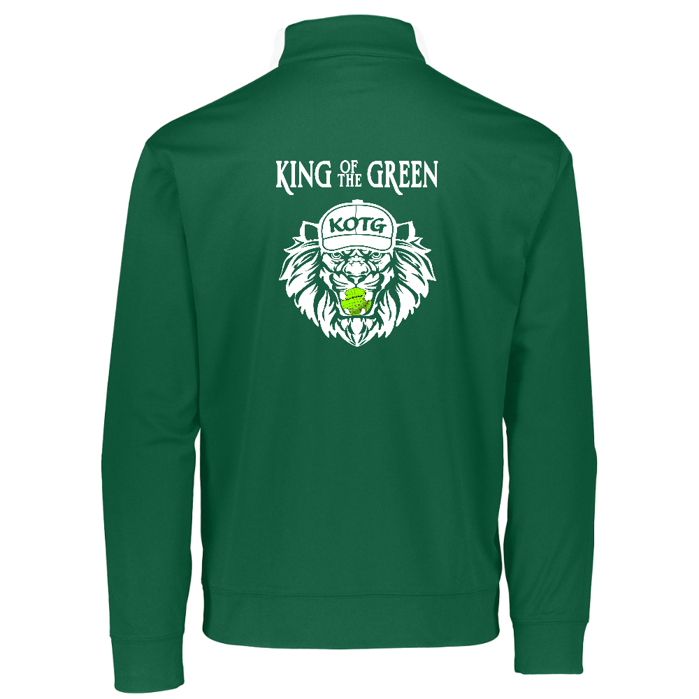 KOTG - Augusta Sportswear Adult Medalist 2.0 Pullover - dark green/white