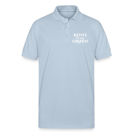 King of the Green - Jersey Polo - Limited Edition - light blue