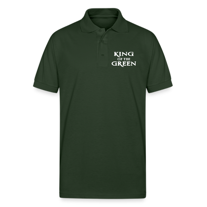King of the Green - Jersey Polo - Limited Edition - forest green