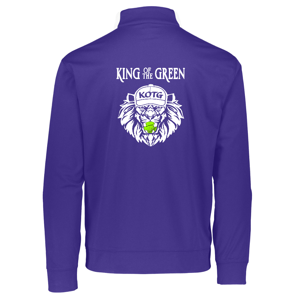 KOTG - Augusta Sportswear Adult Medalist 2.0 Pullover - purple/white