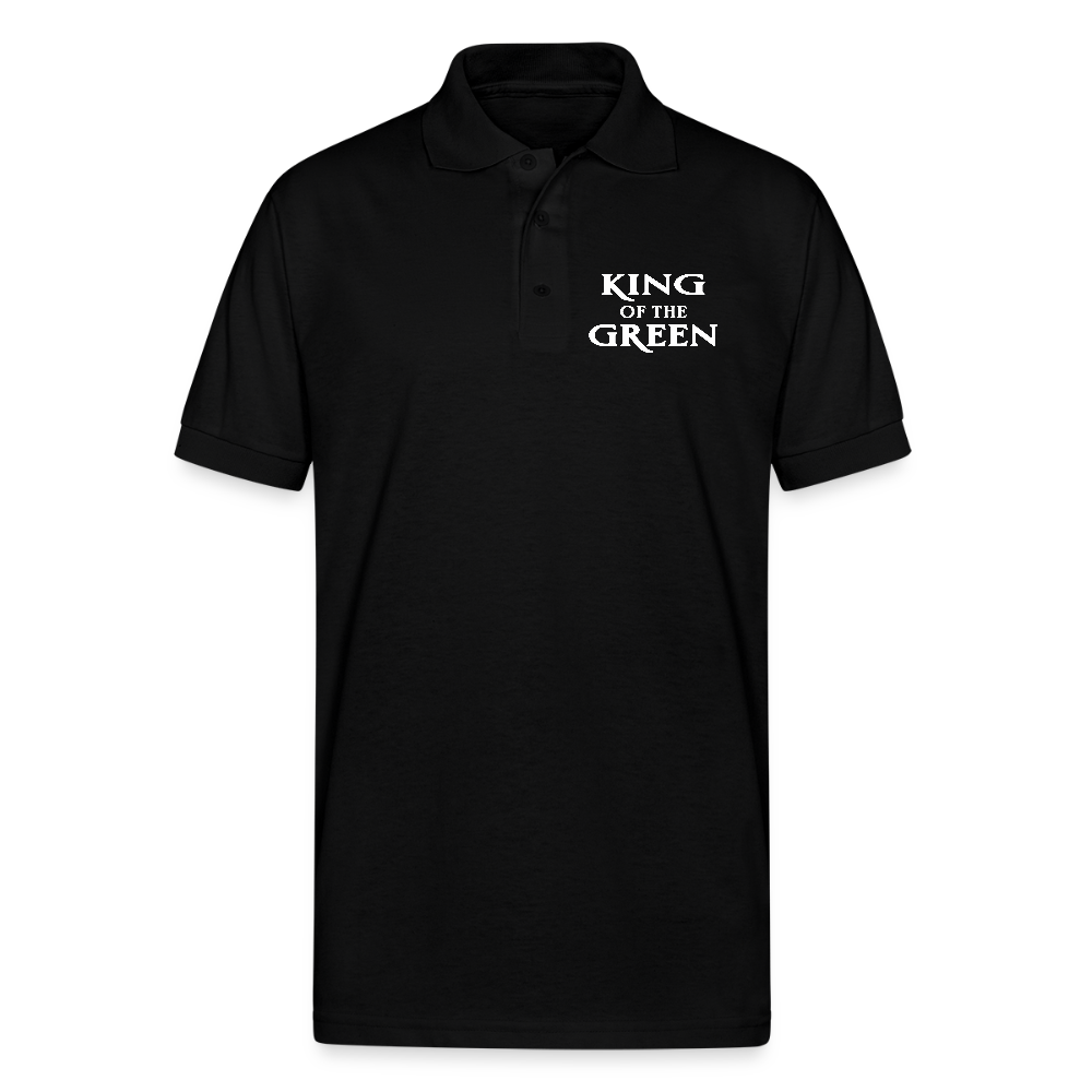 King of the Green - Jersey Polo - Limited Edition - black