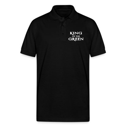 King of the Green - Jersey Polo - Limited Edition - black