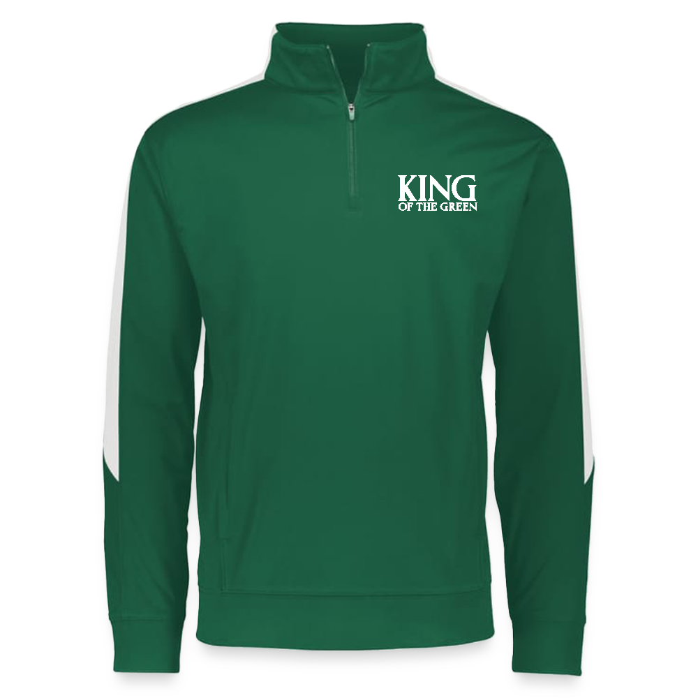 KOTG - Augusta Sportswear Adult Medalist 2.0 Pullover - dark green/white