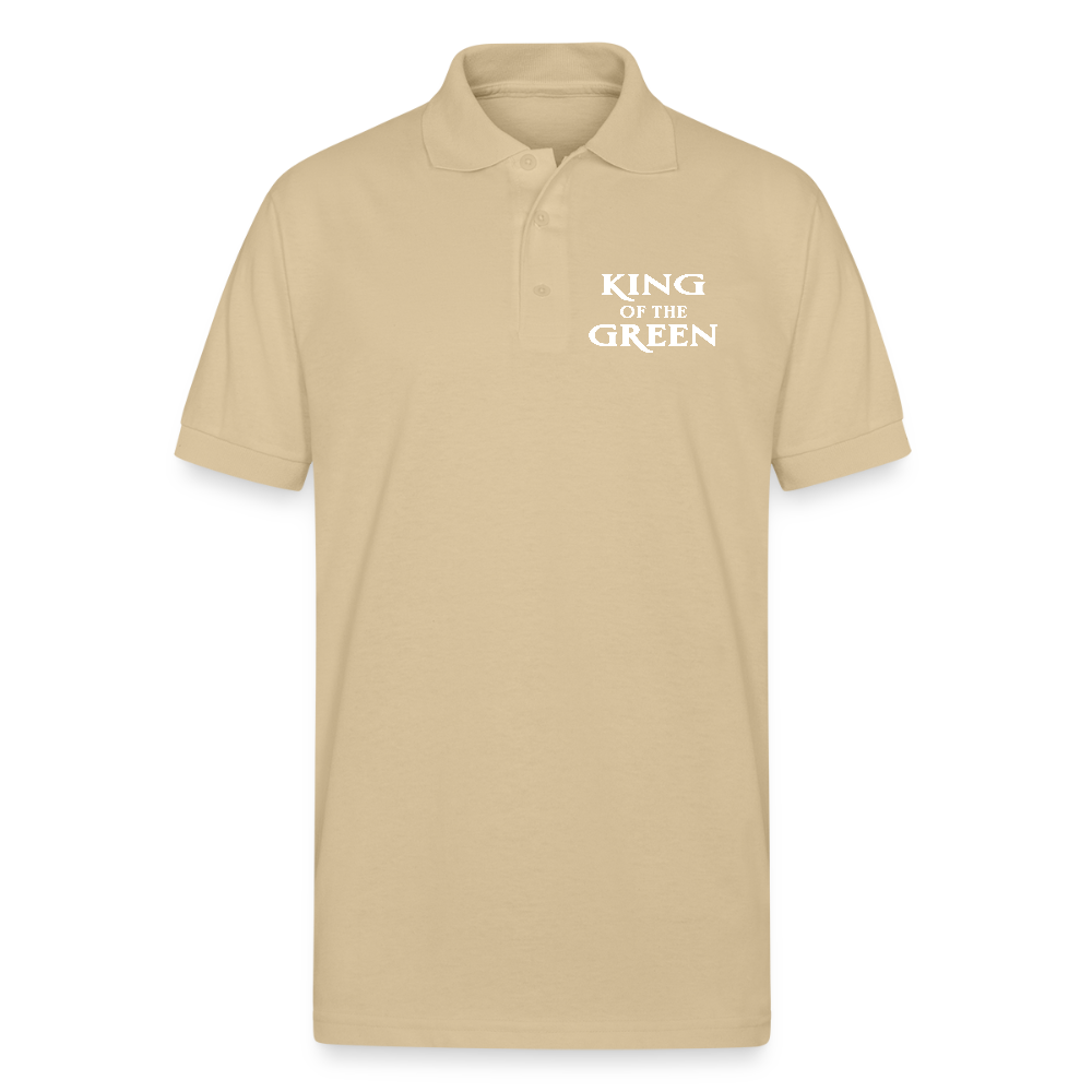 King of the Green - Jersey Polo - Limited Edition - Sand