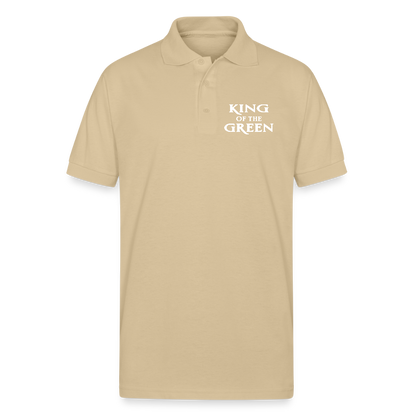 King of the Green - Jersey Polo - Limited Edition - Sand