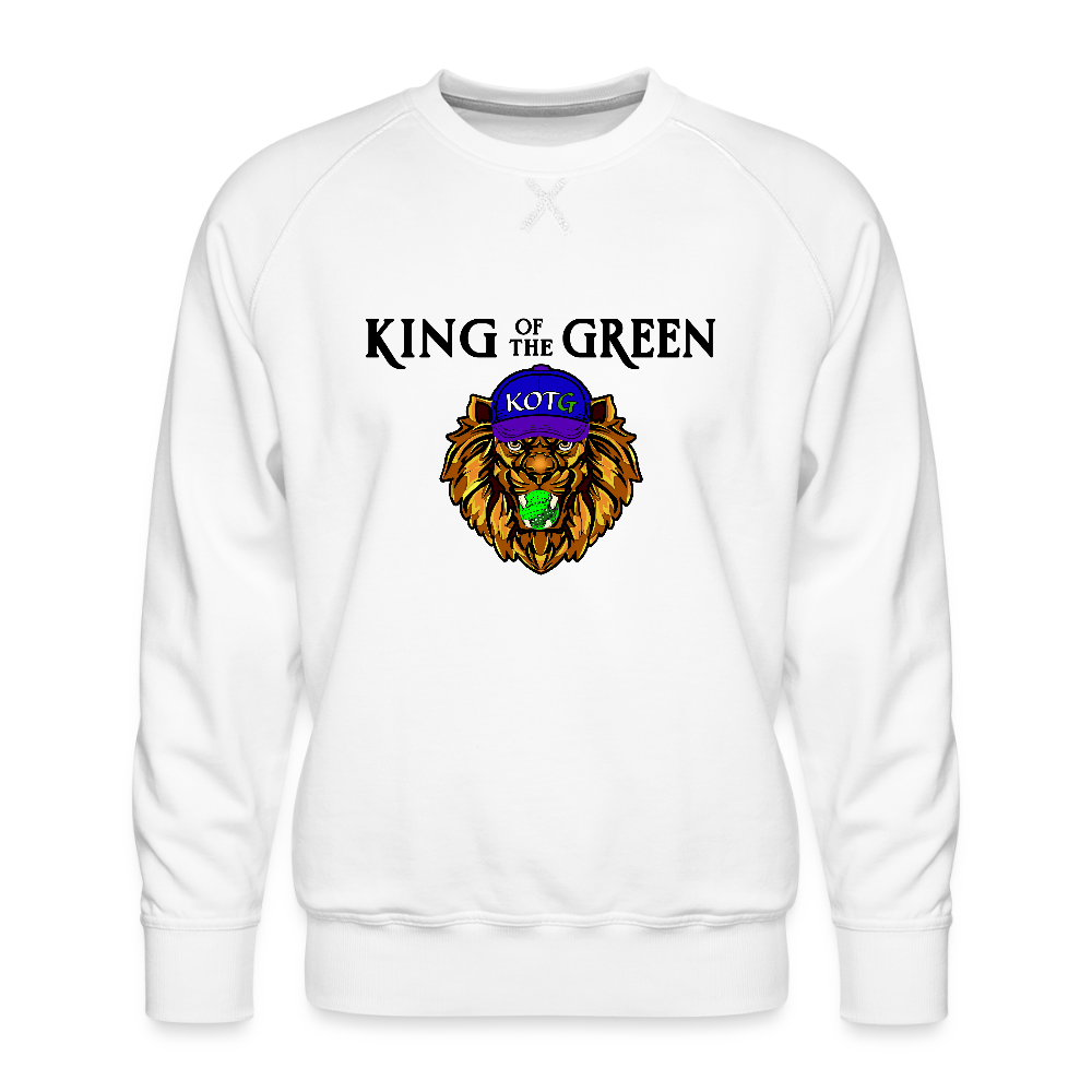 KOTG - Men’s Premium Sweatshirt - Black - white