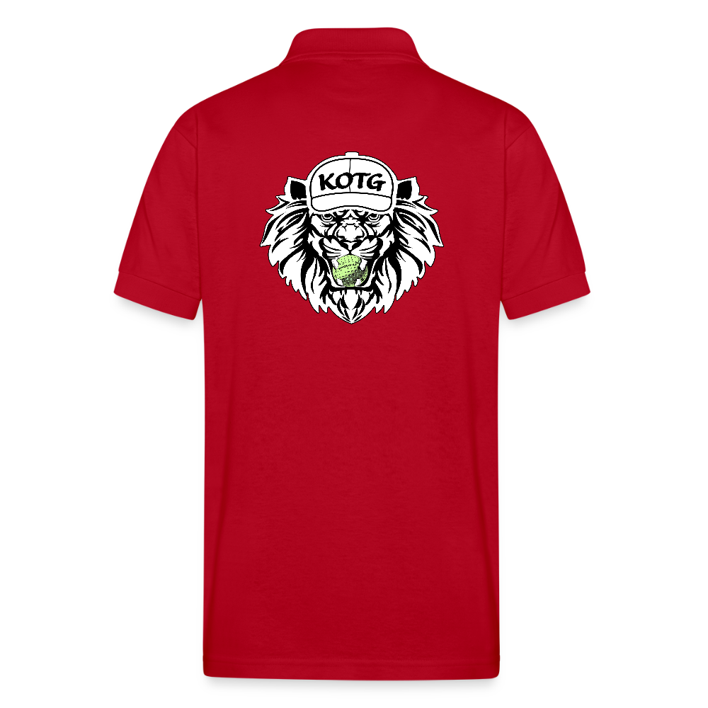 King of the Green - Jersey Polo - Limited Edition - red