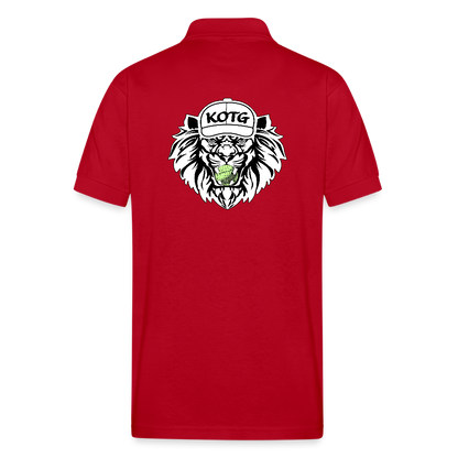 King of the Green - Jersey Polo - Limited Edition - red