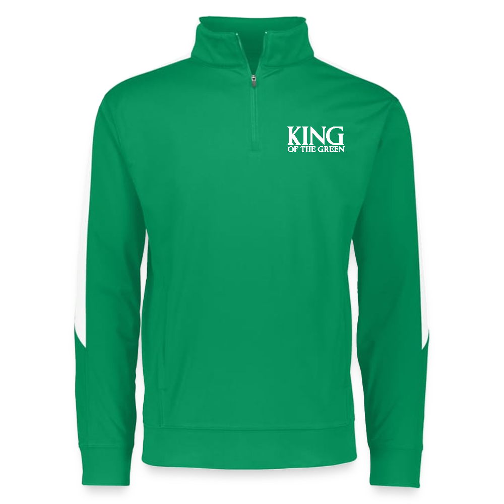 KOTG - Augusta Sportswear Adult Medalist 2.0 Pullover - kelly green/white