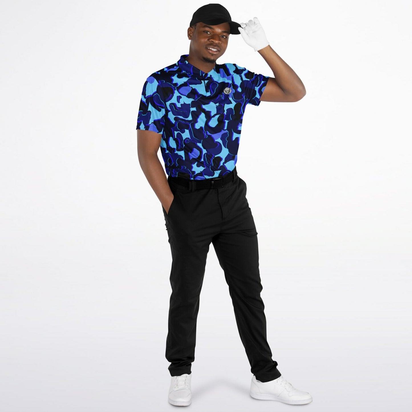 Camo - Polo Shirt - (LightBlue)