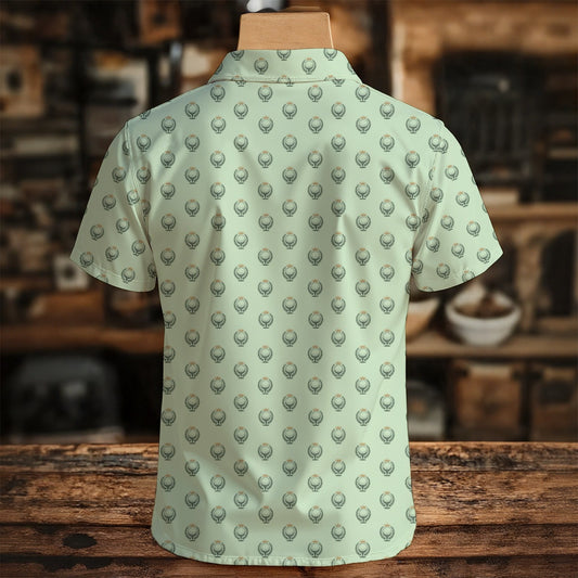 KOTG - Golf Polo Shirt - Crowning - Mint Green