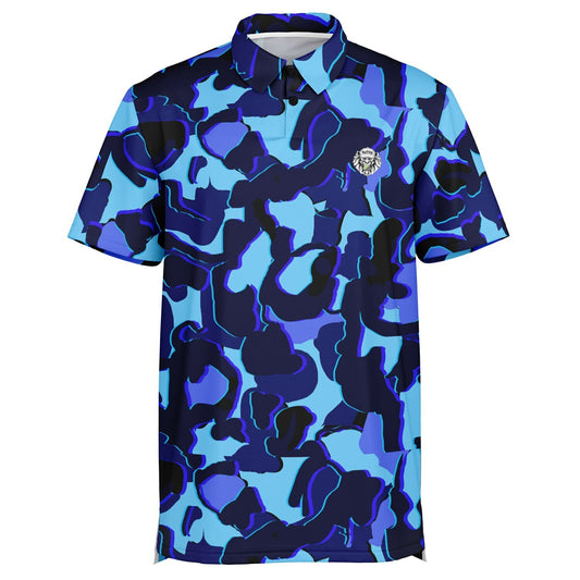 Camo - Polo Shirt - (LightBlue)