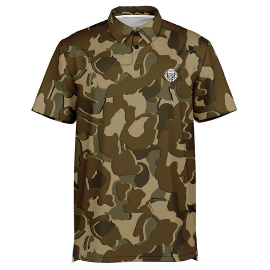 Camo - Polo Shirt - (Brown)