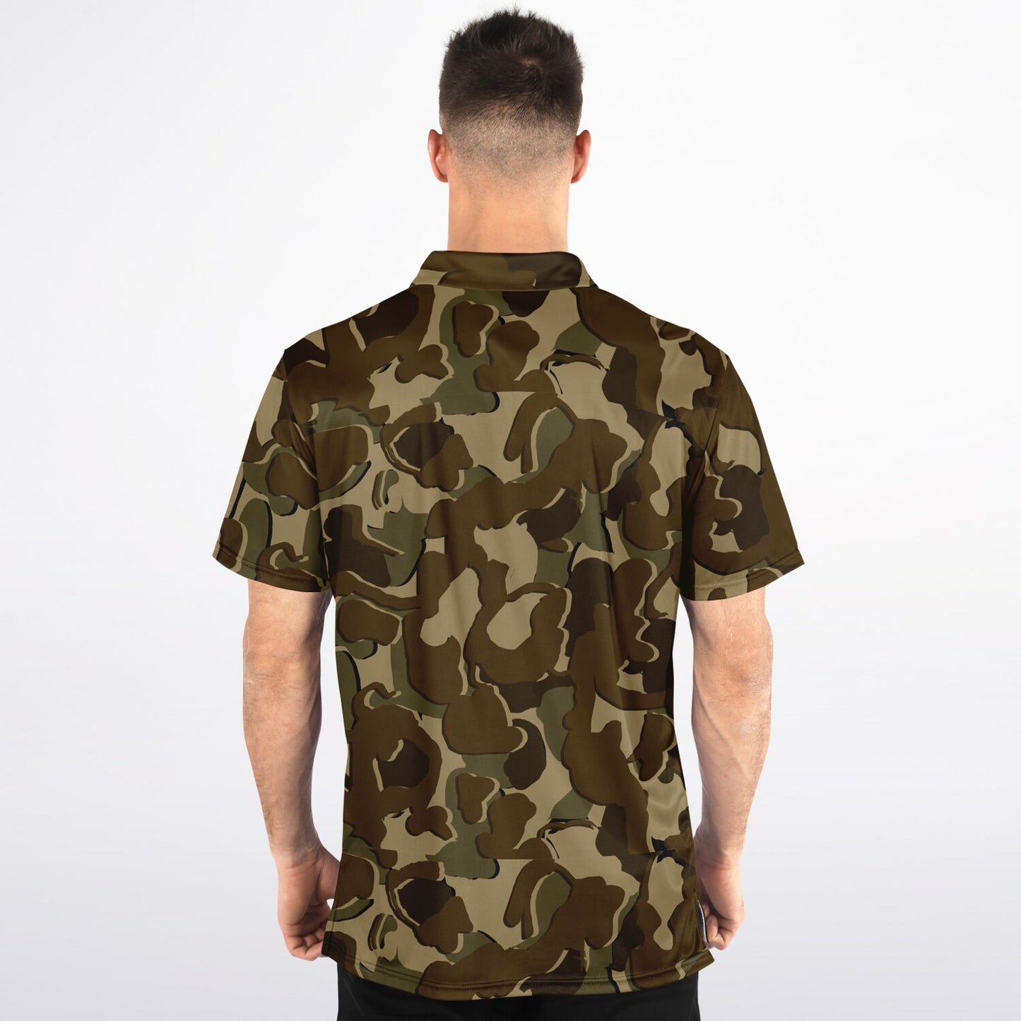 Camo - Polo Shirt - (Brown)